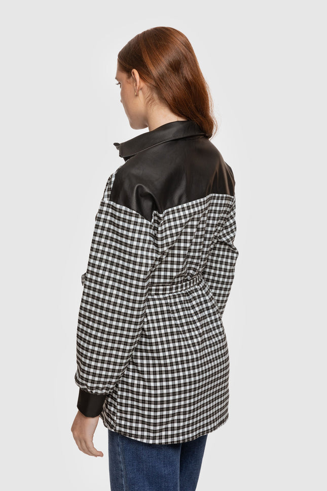 ARMONIAS CHECKED OVERSHIRT