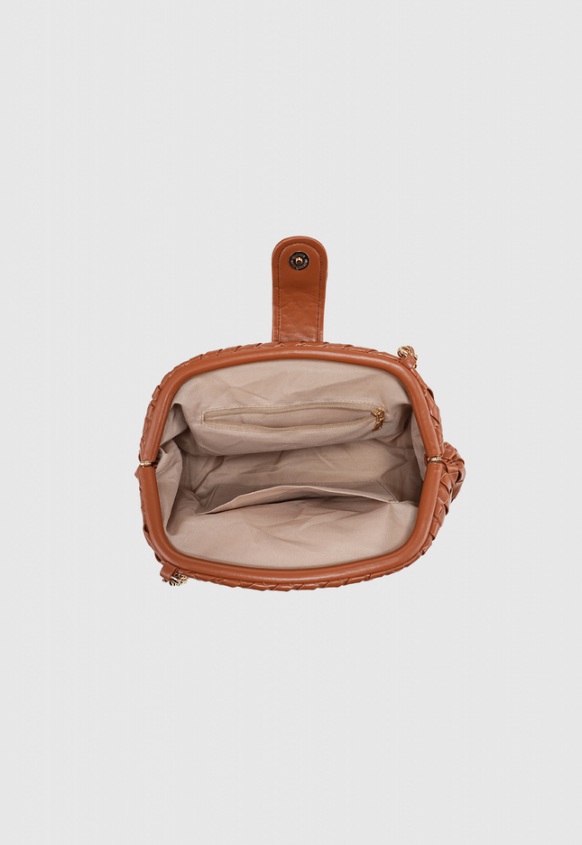 BOLSO DONNA ALESSIA TRENZADO GRANDE