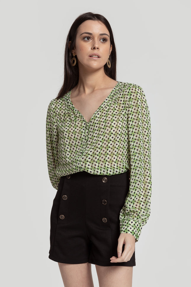 MUSE PRINTED BLOUSE