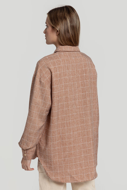 ARMONIAS CHECKED OVERSHIRT