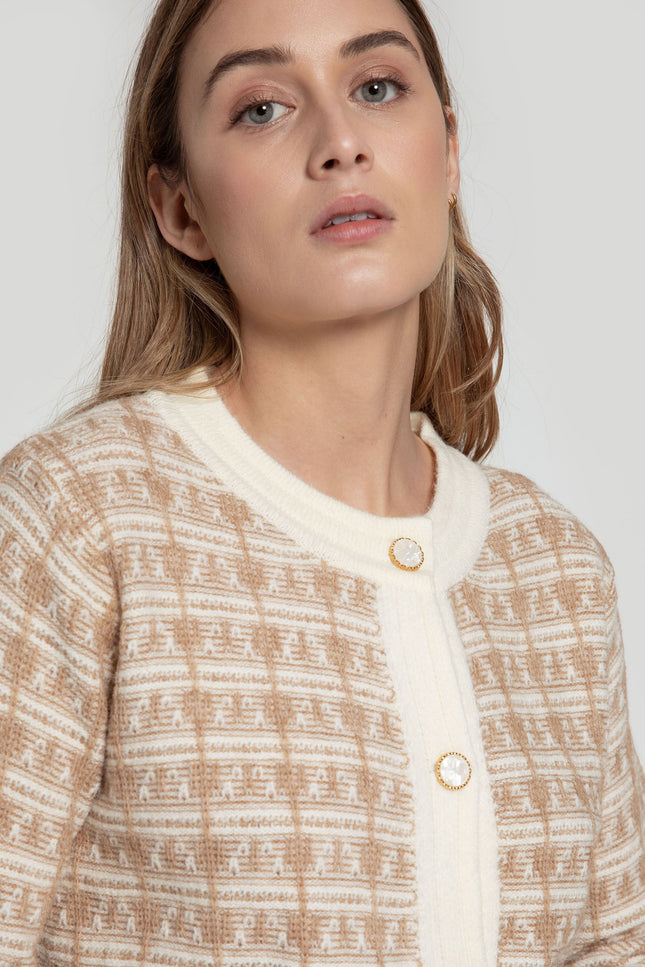 MUSE KNITTED JACKET WITH POCKETS