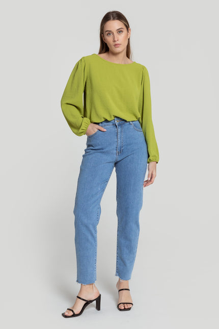 JEANS LAULIA MOM STRETCH