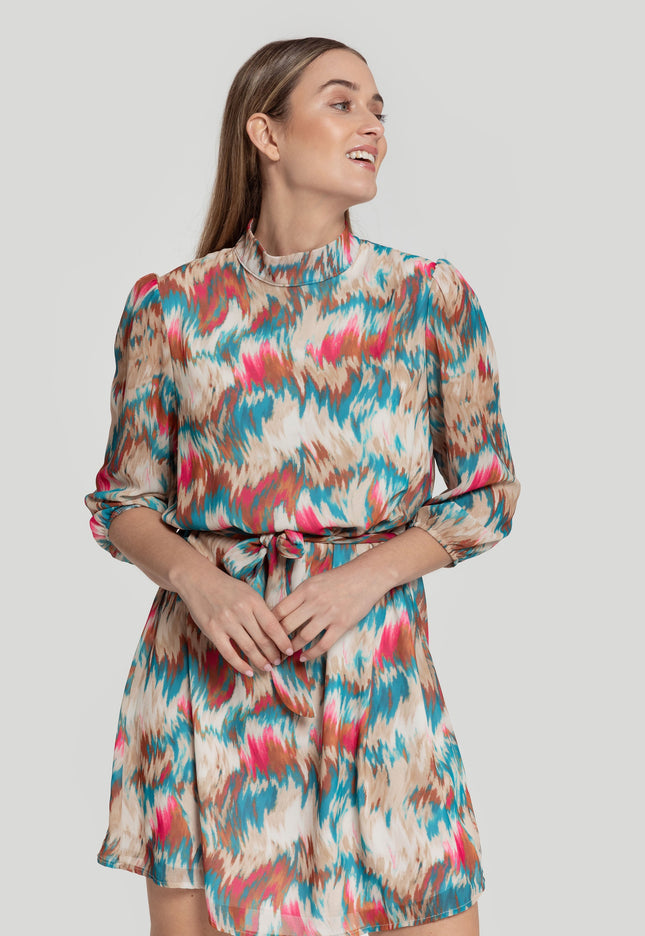 VESTIDO ARMONIAS ESTAMPADO