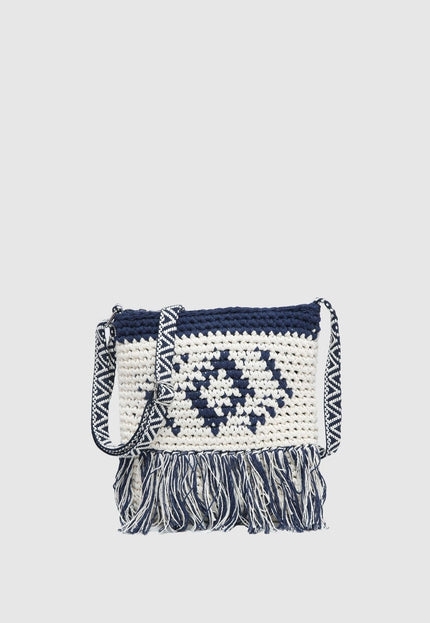 ARMONIAS FRINGE SHOULDER BAG