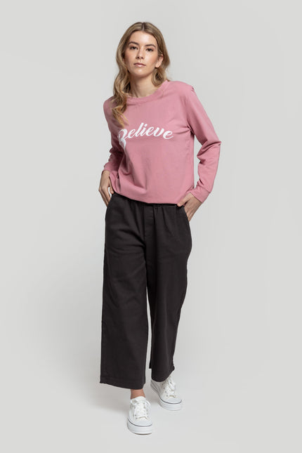 SWEATSHIRT MASSIMA GRAZIA BELIEVE