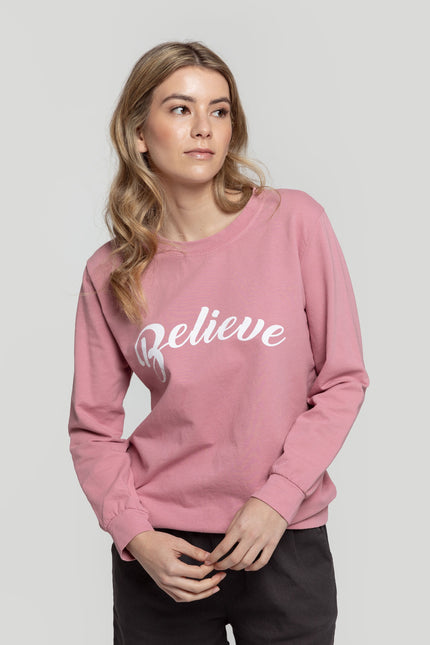 SWEATSHIRT MASSIMA GRAZIA BELIEVE