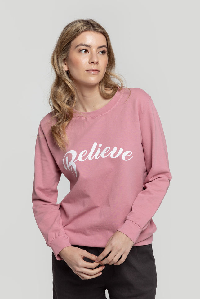 SWEATSHIRT MASSIMA GRAZIA BELIEVE