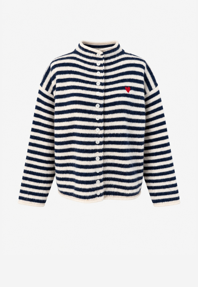 CHAQUETA ARMONIAS BORDADO CORAZÓN