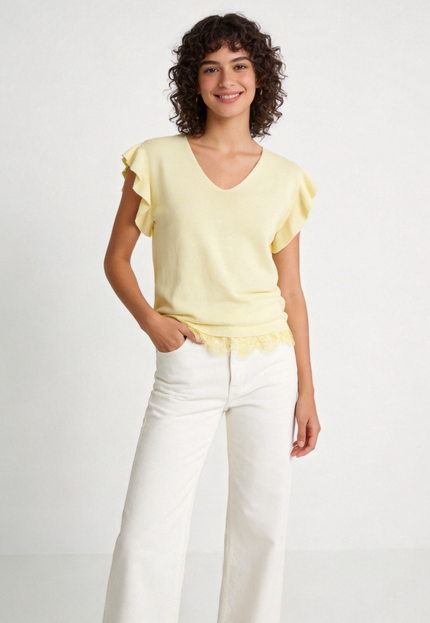 BLUSA ARMONIAS ENCAJE