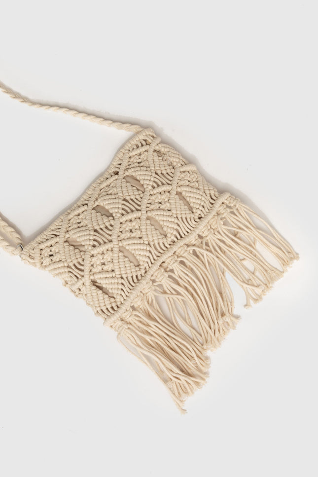 ARMONIAS FRINGE SHOULDER BAG