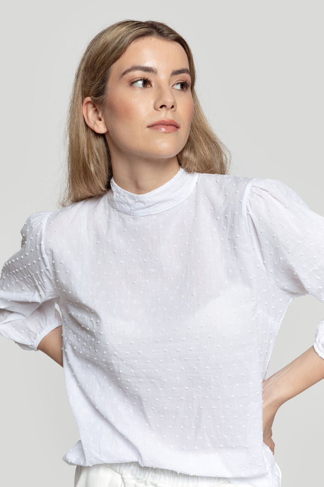 MASSIMA GRAZIA PLUMETI BLOUSE