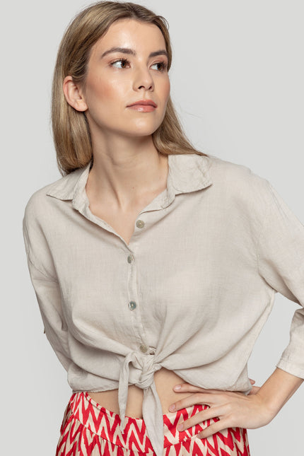 CAMISA MASSIMA GRAZIA NUDE