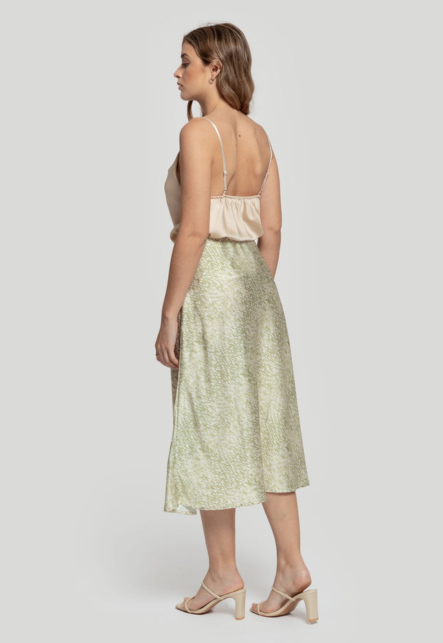SATINED ARMONIAS SKIRT