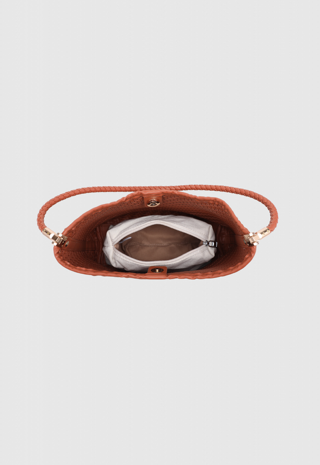 BOLSO DONNA ALESSIA TRENZADO