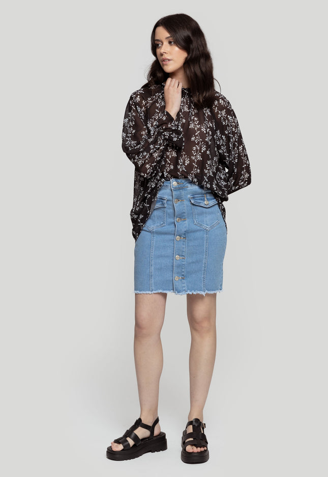 LAULIA DENIM SKIRT