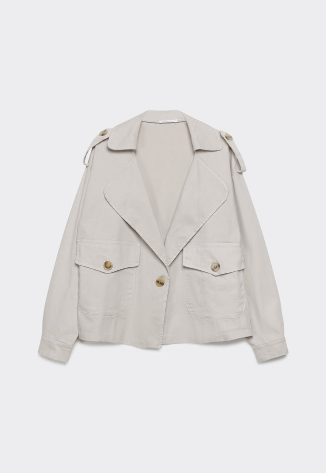 MASSIMA GRAZIA JACKET WITH LAPEL