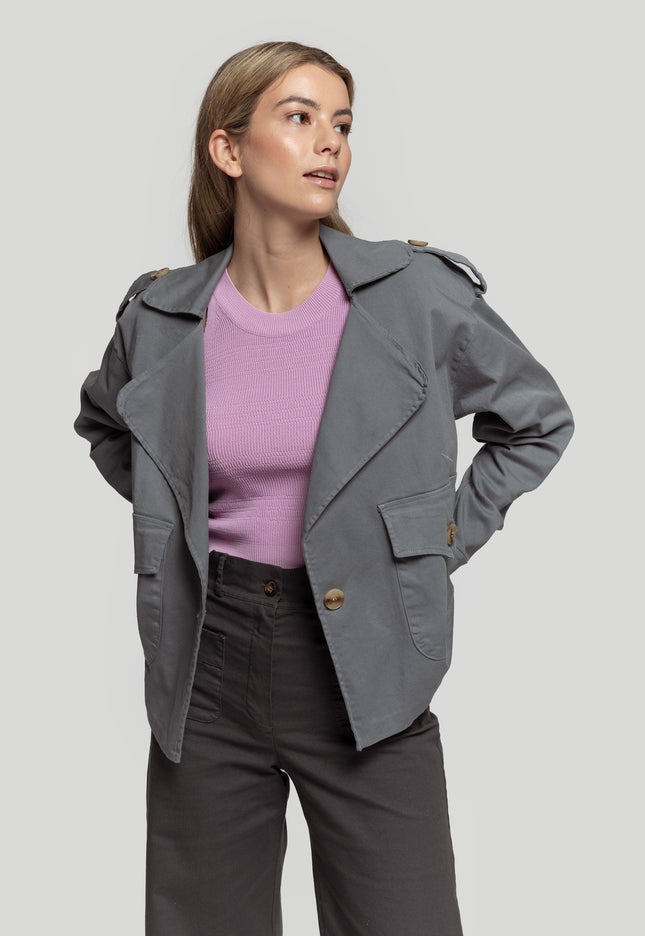 MASSIMA GRAZIA JACKET WITH LAPEL