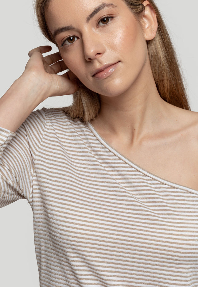 MASSIMA GRAZIA STRIPED T-SHIRT