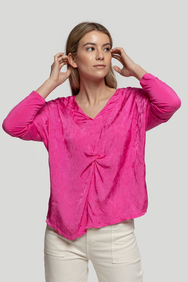 BLUSA MASSIMA GRAZIA FRUNCE