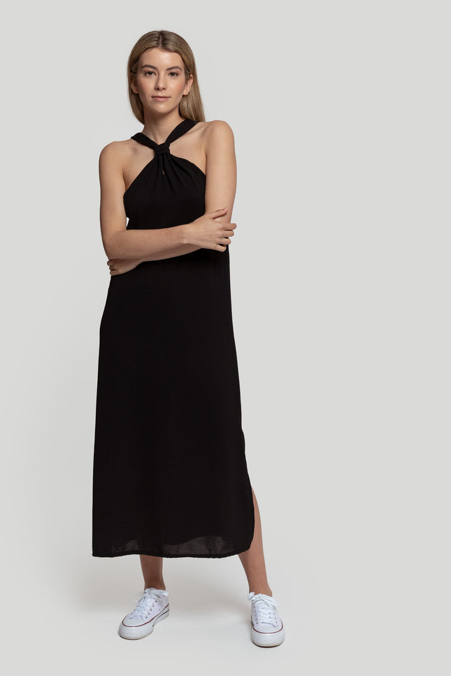 MASSIMA GRAZIA HALTER DRESS