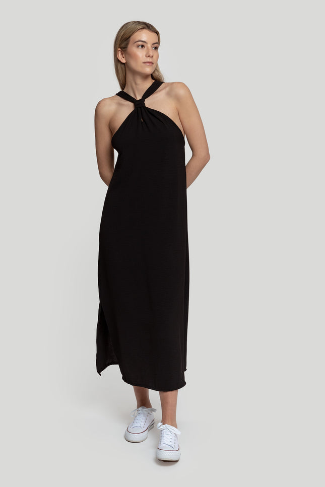 MASSIMA GRAZIA HALTER DRESS