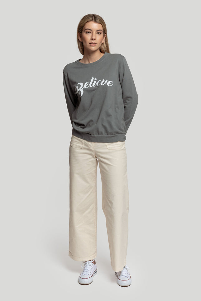 SWEATSHIRT MASSIMA GRAZIA BELIEVE