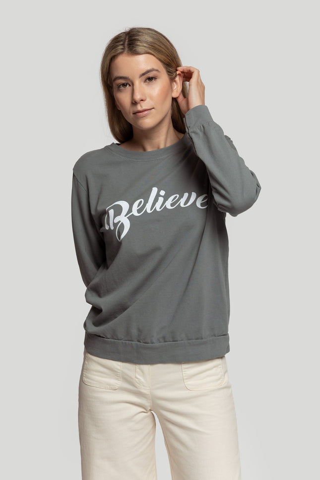 SWEATSHIRT MASSIMA GRAZIA BELIEVE