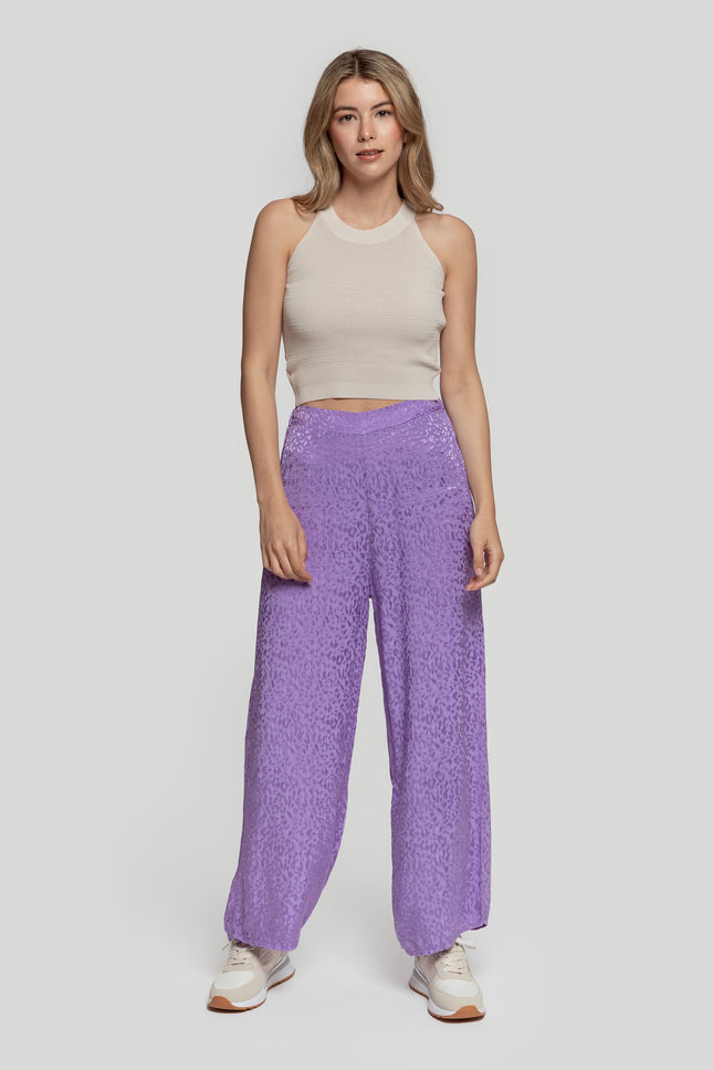 PANTALON EN SATIN MASSIMA GRAZIA