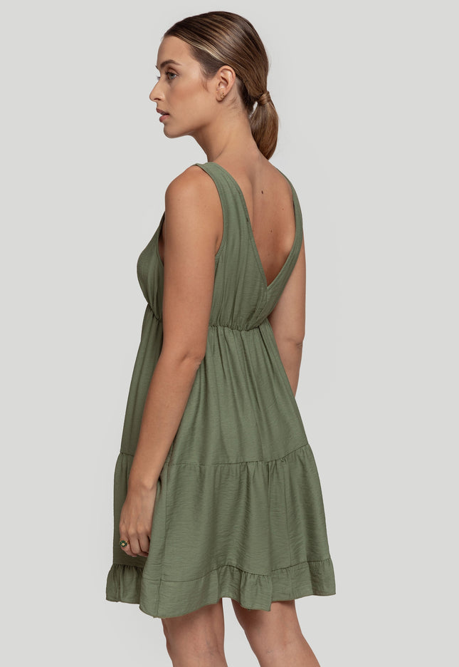 VESTIDO ARMONIAS CON LINO
