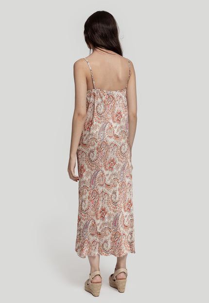 VESTIDO ARMONIAS SATINADO