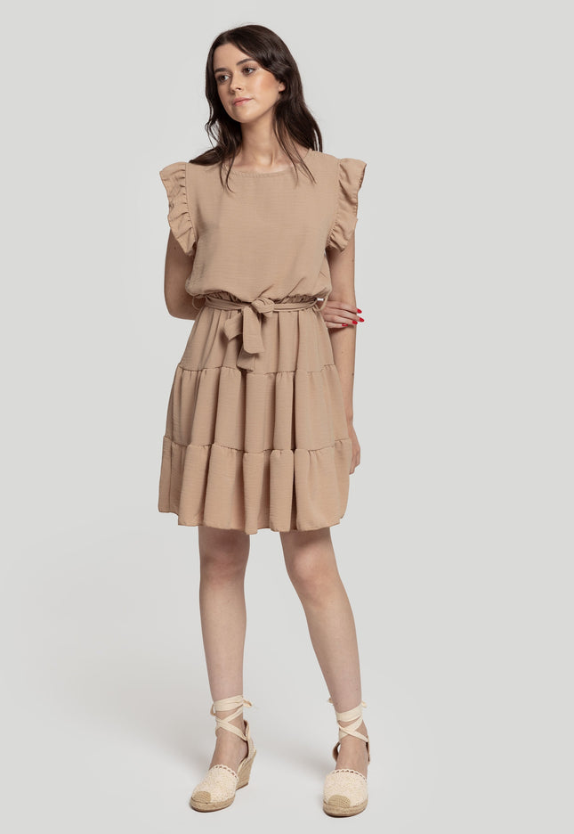 VESTIDO ARMONIAS VOLANTES