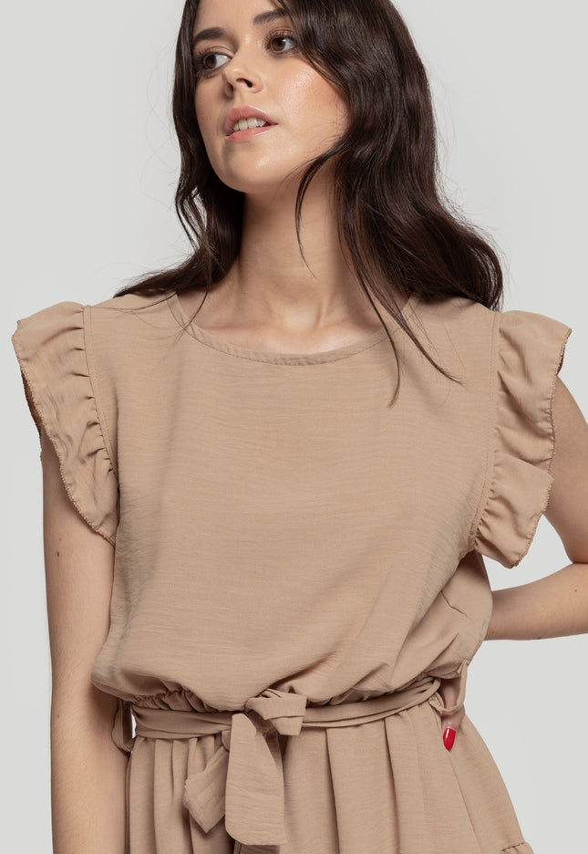 VESTIDO ARMONIAS VOLANTES