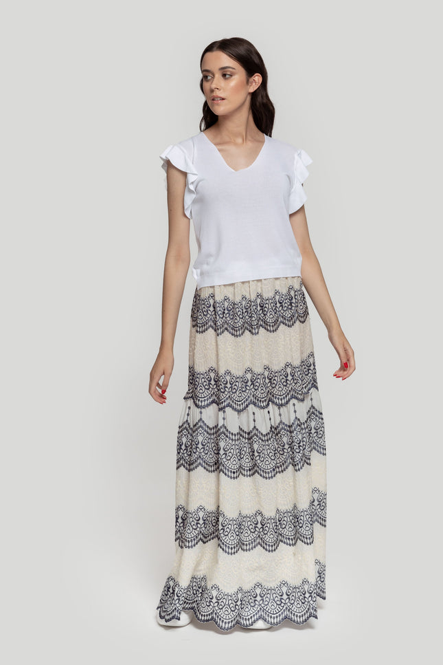 PRINTED ARMONIAS SKIRT