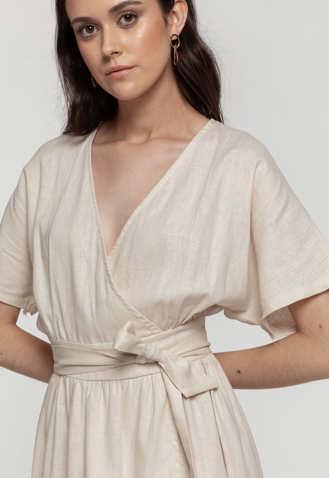 VESTIDO ARMONIAS LINO