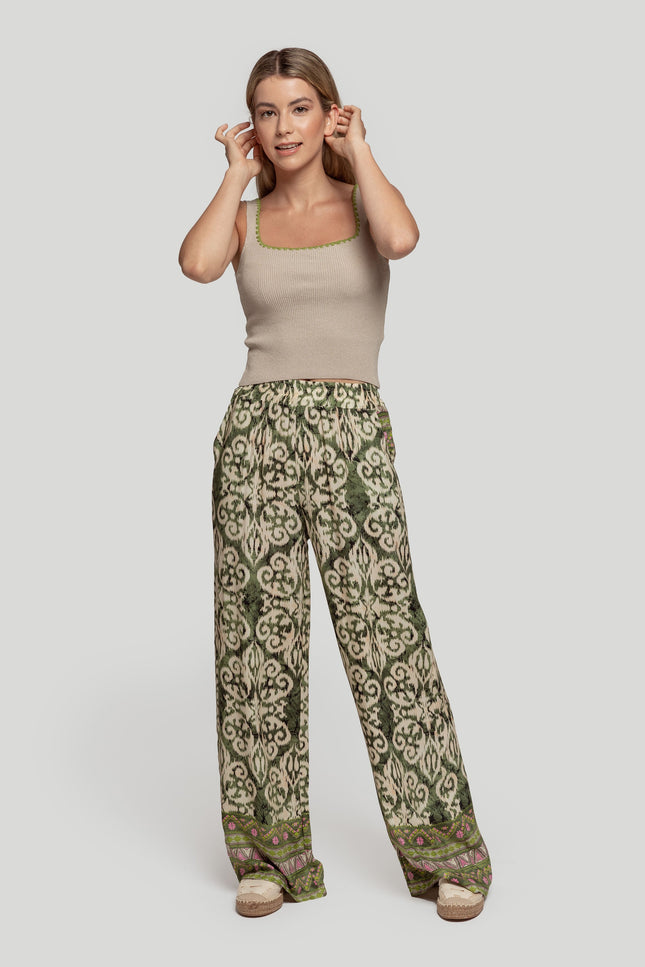 MASSIMA GRAZIA PRINTED PANTS