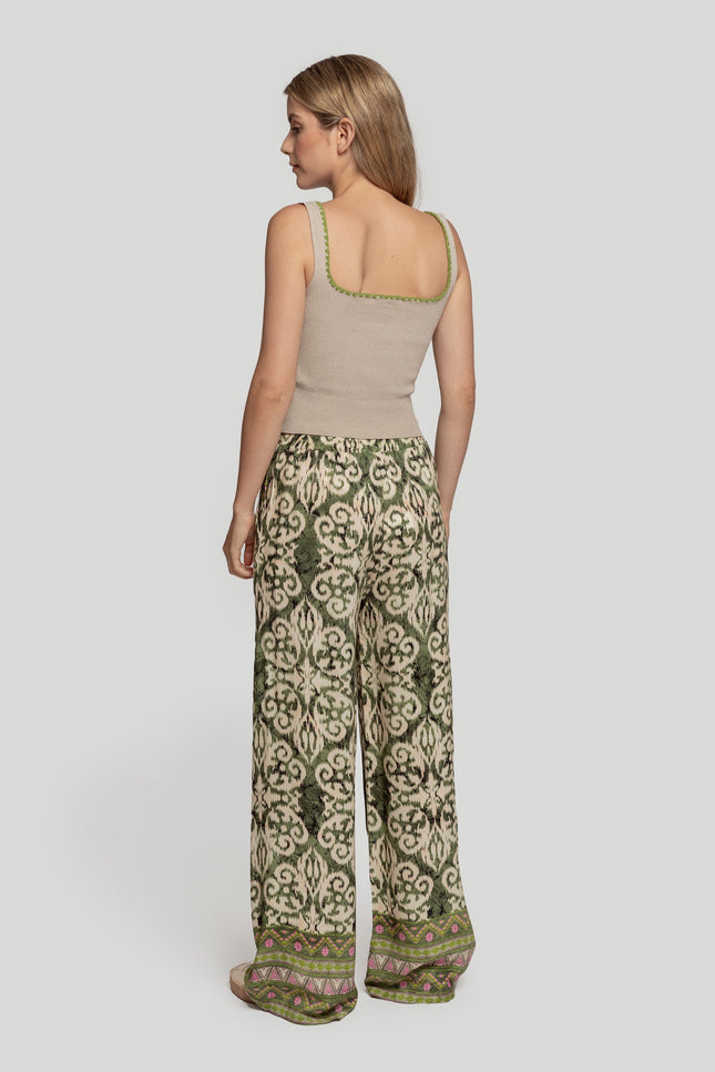 MASSIMA GRAZIA PRINTED PANTS