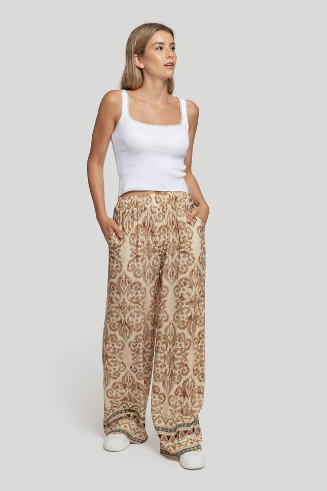 MASSIMA GRAZIA PRINTED PANTS