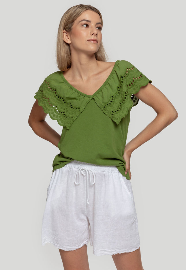 SHORT EN LINO MASSIMA GRAZIA