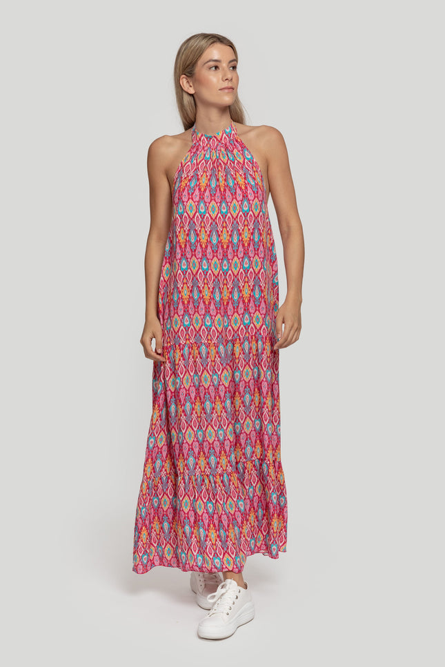 MASSIMA GRAZIA HALTER DRESS