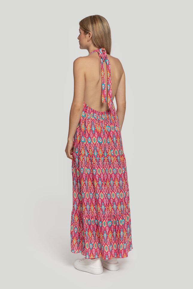 MASSIMA GRAZIA HALTER DRESS