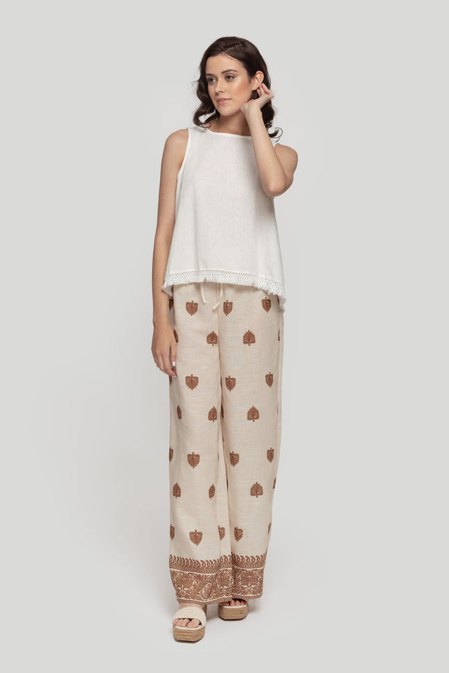 ARMONIAS PRINTED PANTS