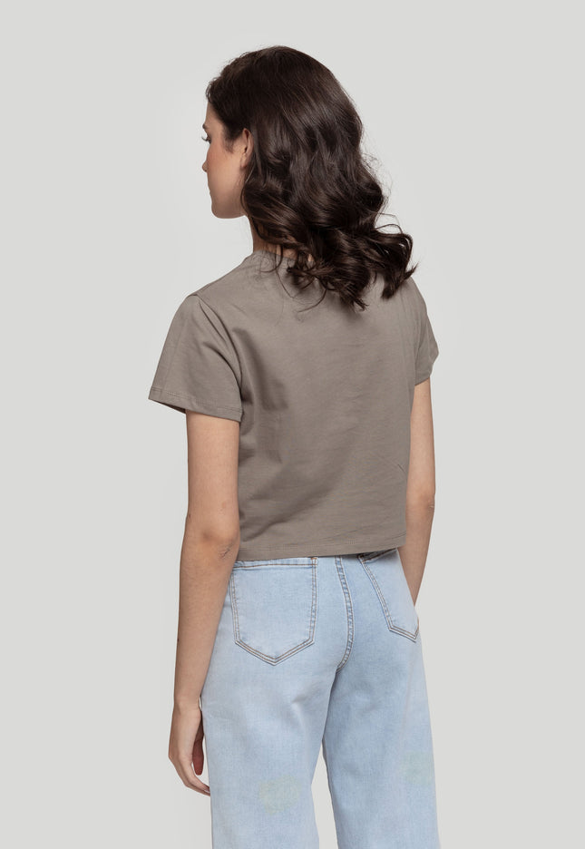 DISNEY MICKEY CROPPED T-SHIRT