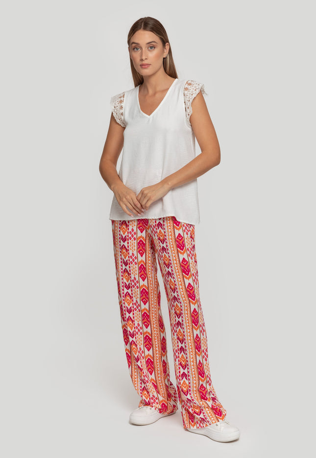 ARMONIAS PRINTED PANTS
