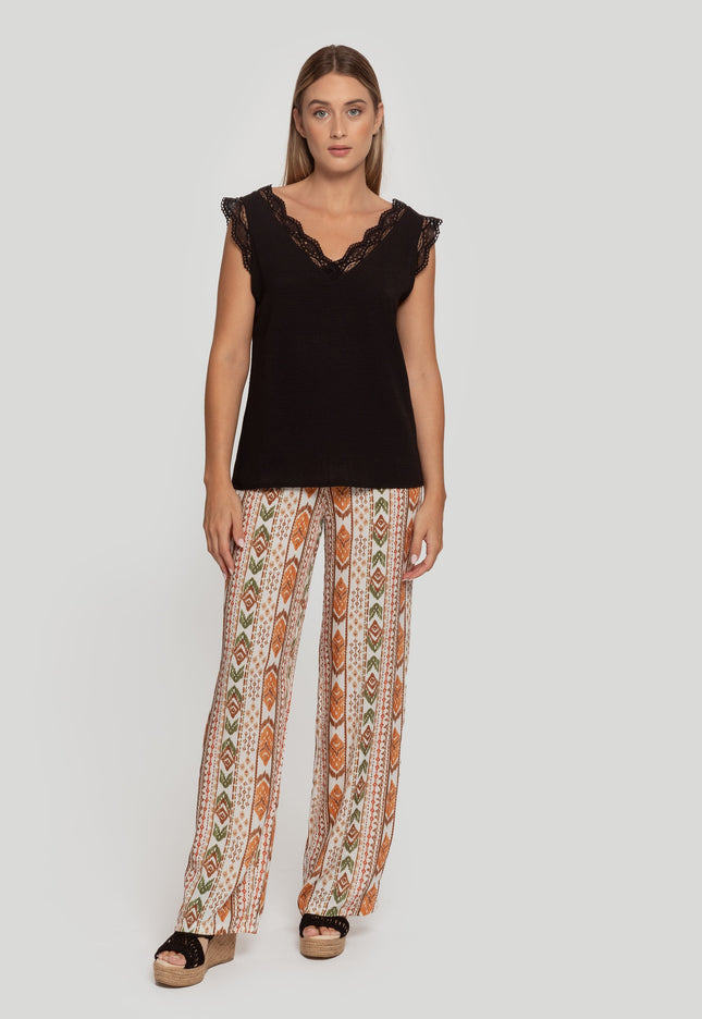 ARMONIAS PRINTED PANTS