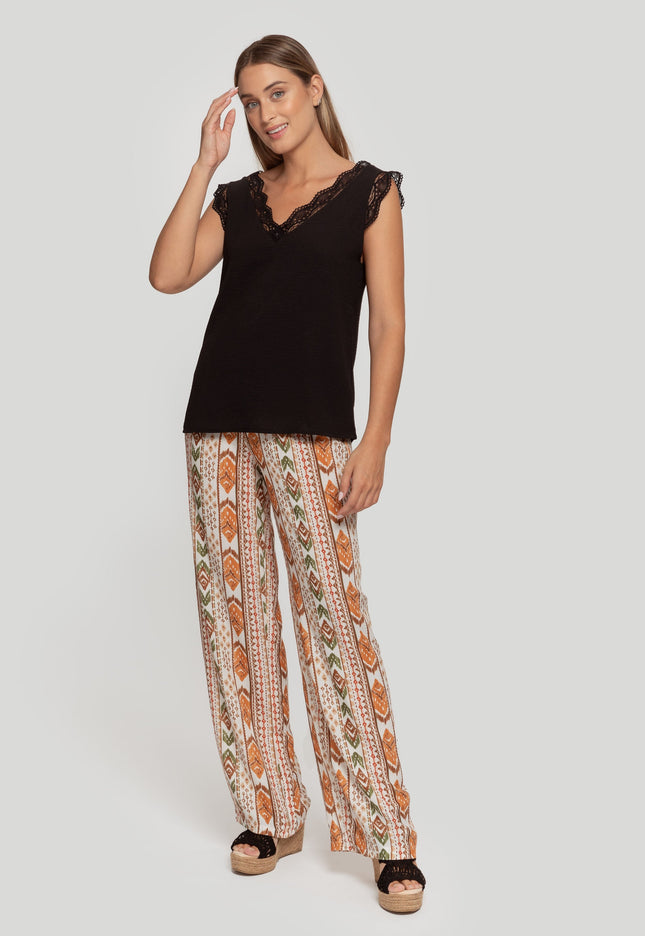 ARMONIAS PRINTED PANTS