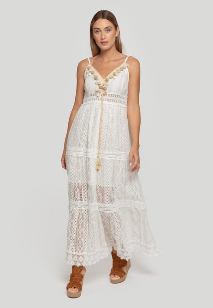 VESTIDO ARMONIAS POMPONES