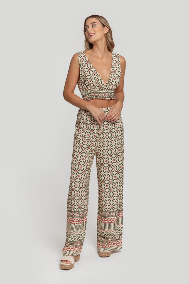 PANTALON ARMONIAS PALAZZO