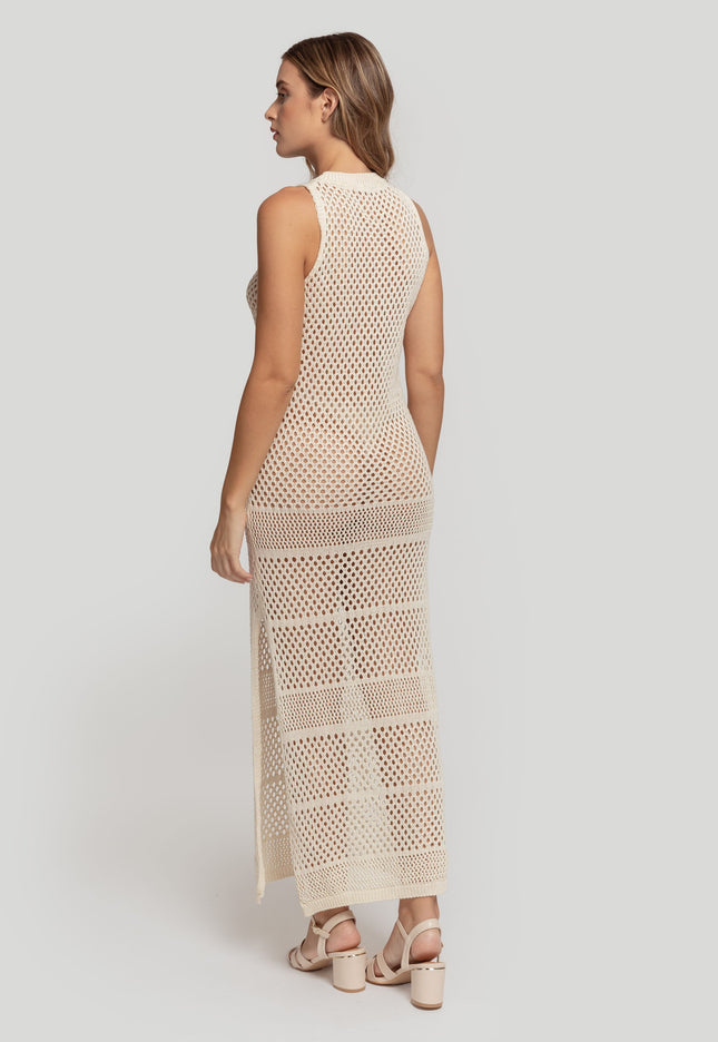 VESTIDO ARMONIAS CALADO