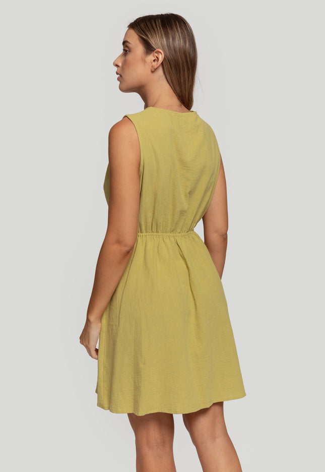 VESTIDO ARMONIAS BOTONES
