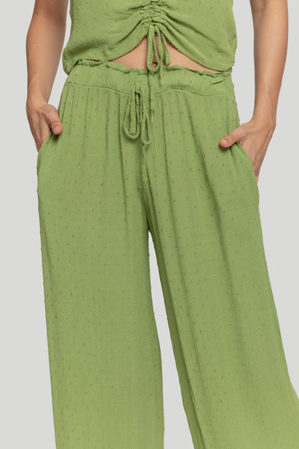 MASSIMA GRAZIA PLUMETIS TROUSERS